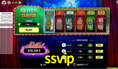 Descubra o Mundo do Cassino Online com ssvip